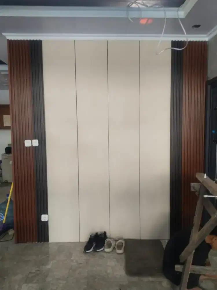 Plafon pvc,interor dan baja ringan.