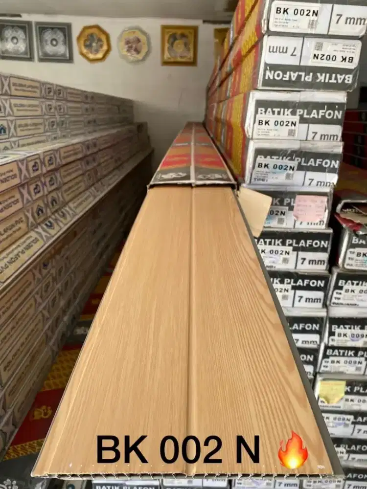 Plafon pvc, eksterior dan baja ringan