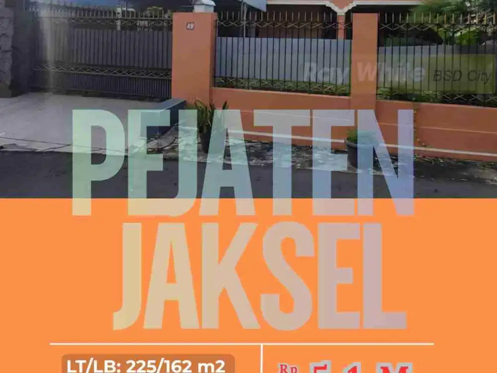 Rumah lokasi Strategis di Pejaten Timur Jaksel