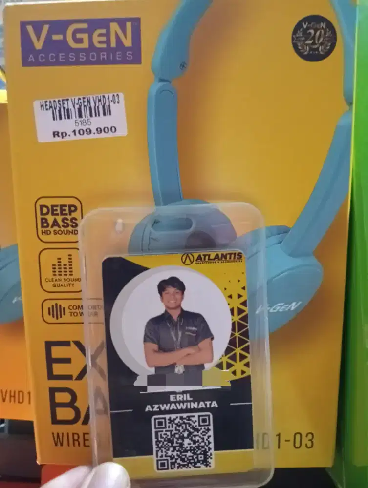 HEADSET V-GEN VHD 1-03 l ATLANTIS DAHSYAT