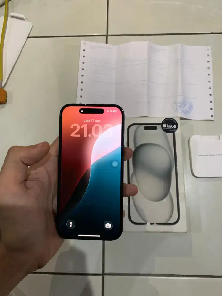 IPHONE 15 128 RESMI I BOX