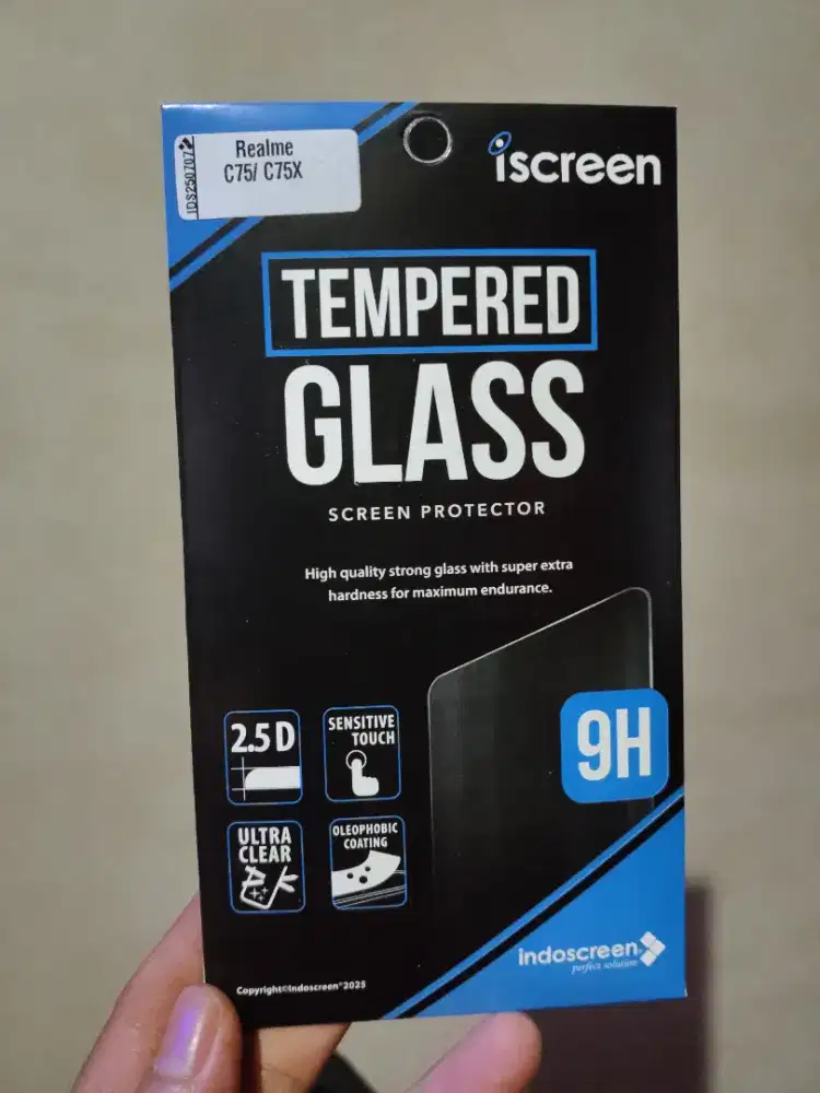 Temperet glass realme C75/C75x