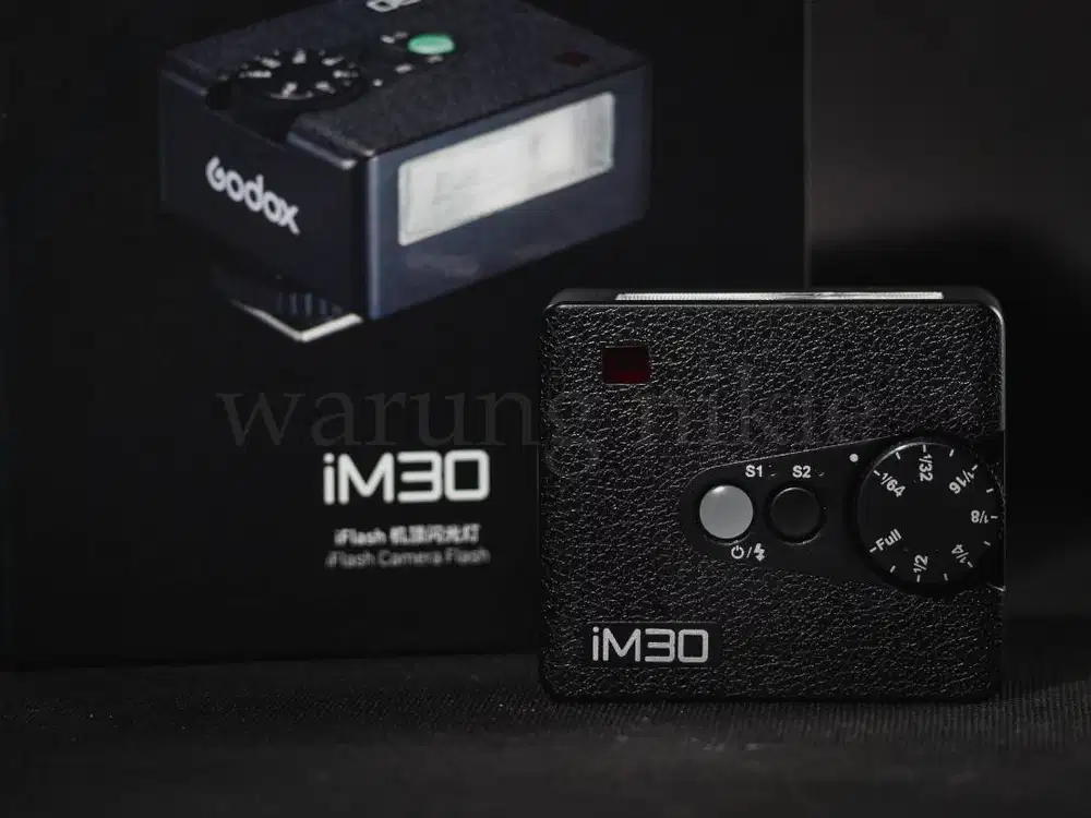 FLASH SPEEDLITE GODOX IM30 MULUS LIKE NEW FULLSET