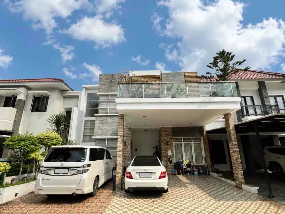 Dijual Rumah Sutera Cemara Alam Sutera full renovasi Siap huni