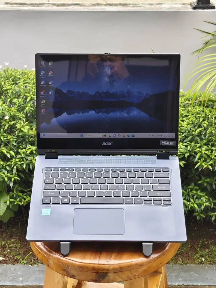 Laptop 2in1 Layar Sentuh Bisa Jadi Tablet Flip 360 Derajat