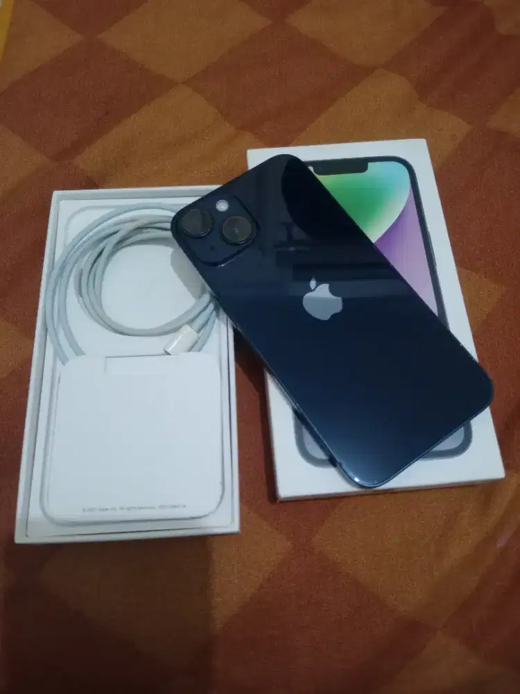 Iphone 14 128 garansi resmi/blibi