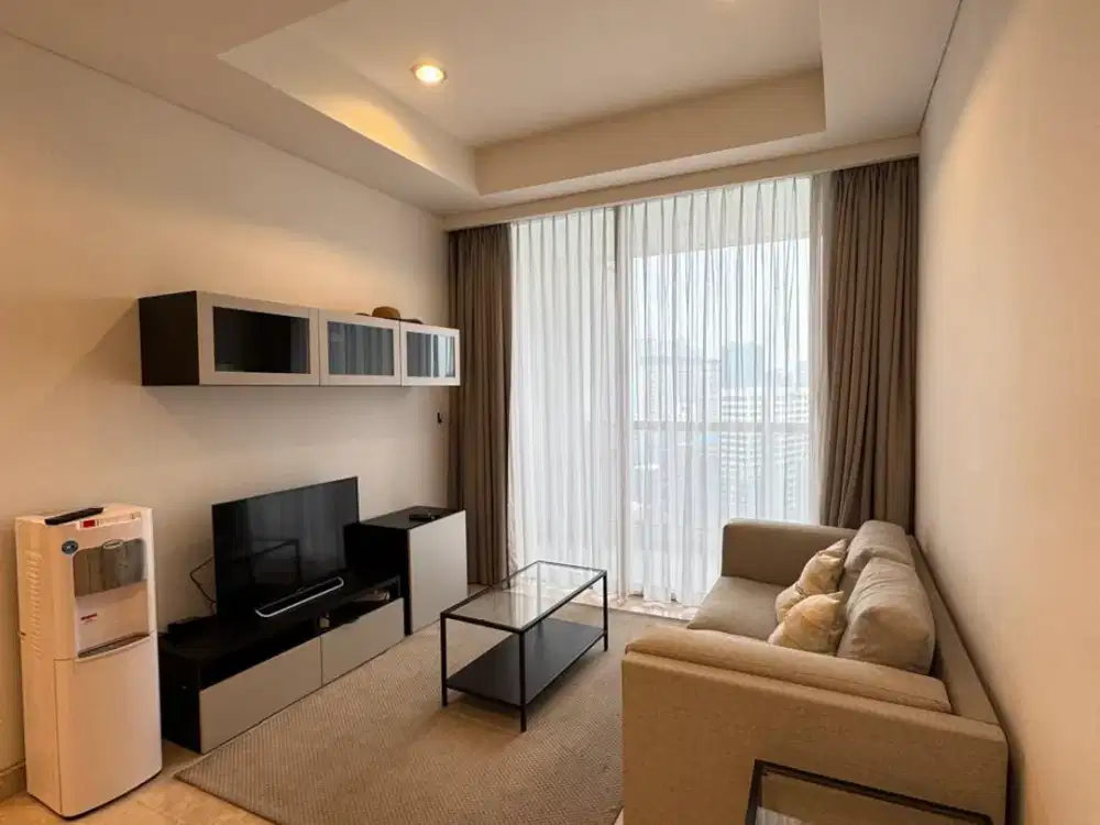 Disewakan Cepat Apart The Elements 2 BR Luas 94 M2 Furnished Kuningan Jakarta Selatan