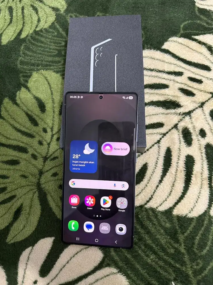 Samsung Galaxy S25 Ultra 12/512gb Z Black Sein Mulus Fullset Ori