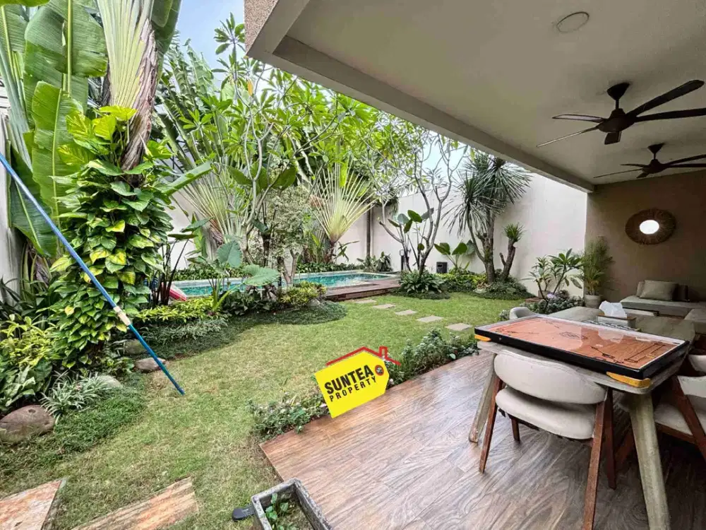 Rumah Mewah Tropical House Full Furnish di Bintaro Sektor 9