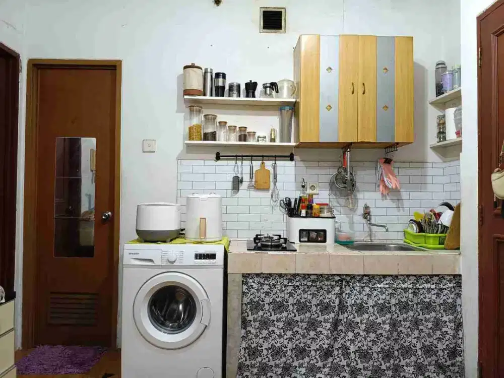 Apartemen Mediterania Gajah Mada 1 BR Full Furnished Lengkap Dengan Mesin Cuci