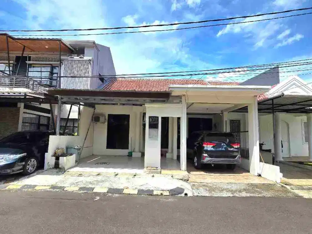 rumah cluster graha raya dekat sekolah shopping center