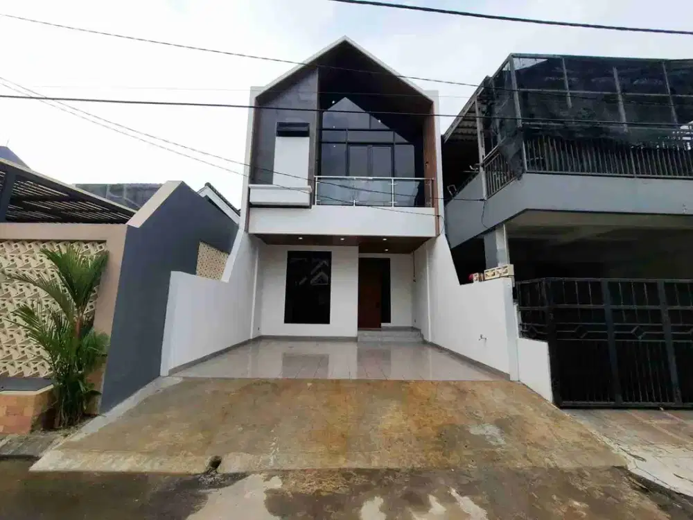 Rumah Bergaya Scandinavian di Area Graha Raya Bintaro