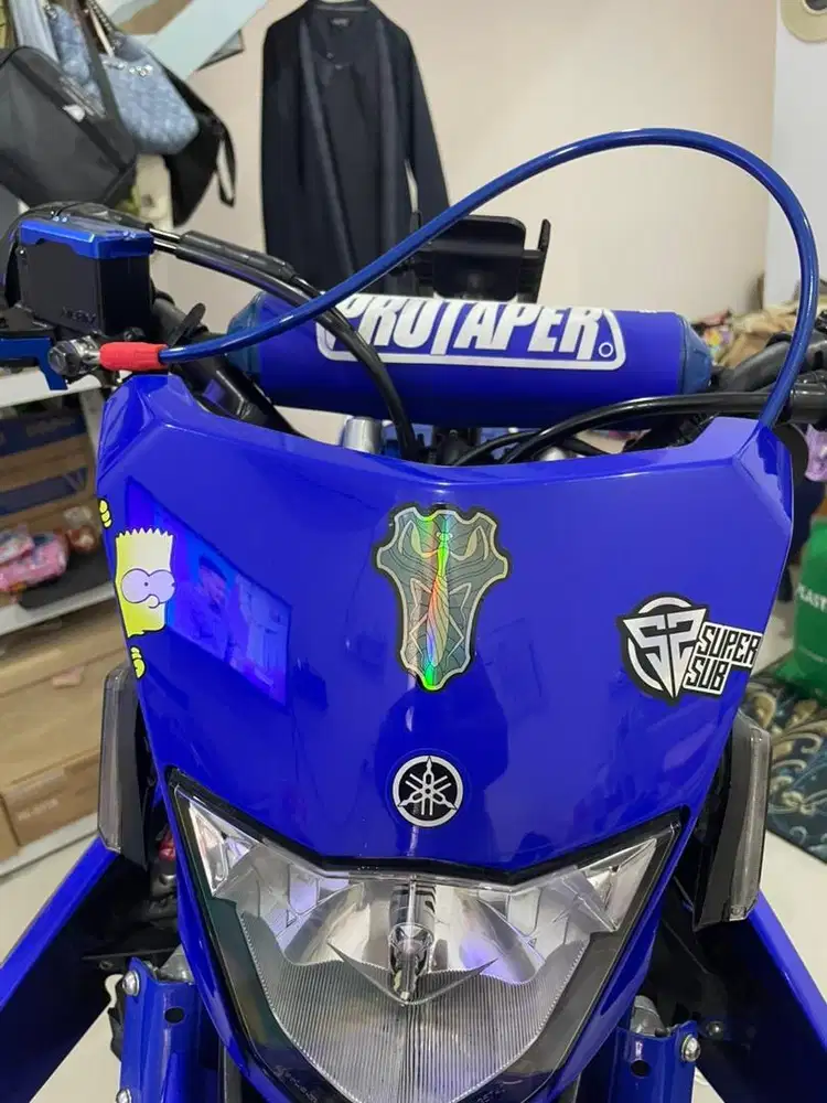 Yamaha wr 155r biru Top condition