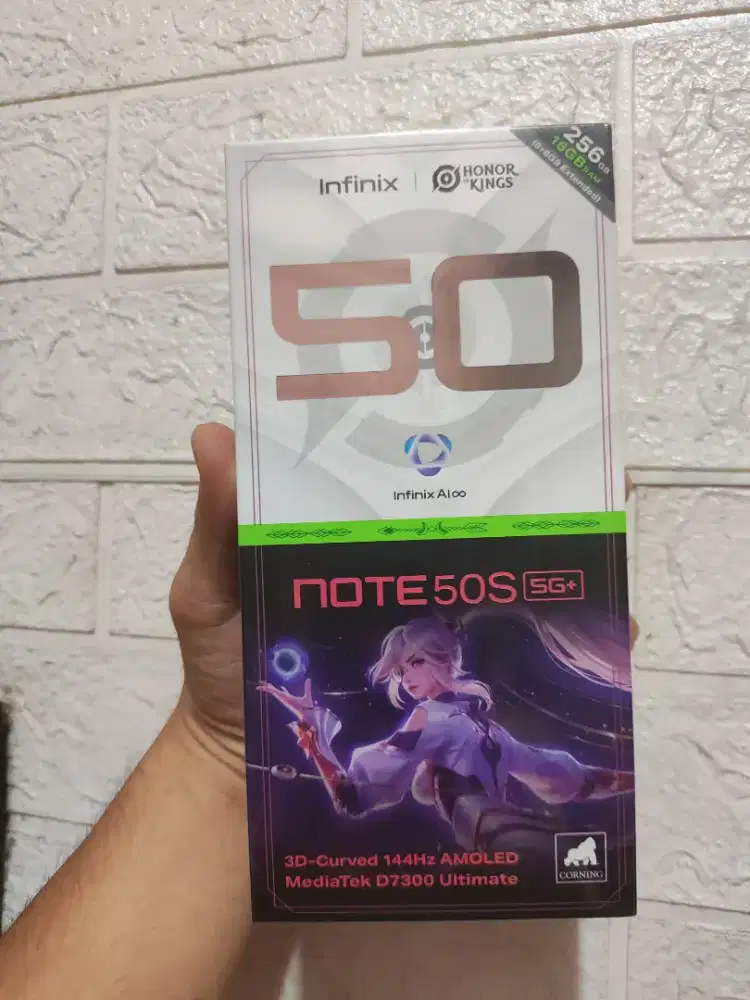 Infinix note 50S 5G+ 8/256 Garansi Resmi