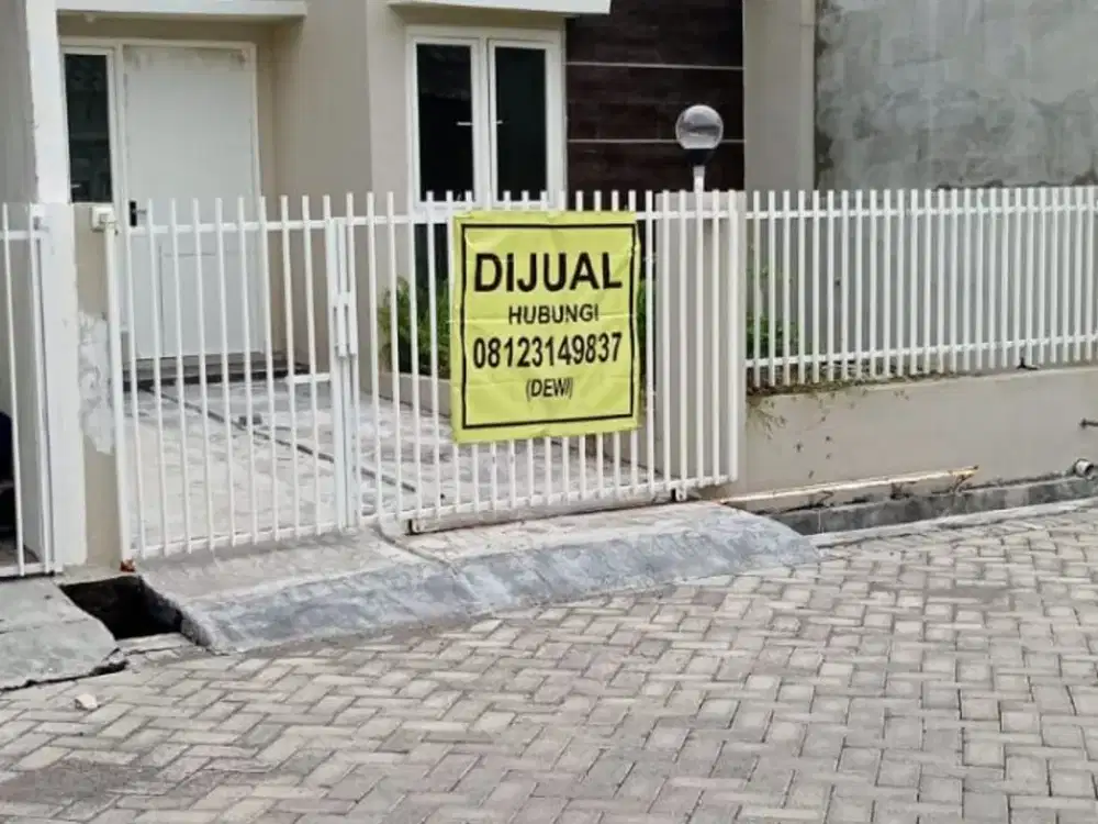Disewakan cepat rumah baru Alana Cemandi, Sidoarjo