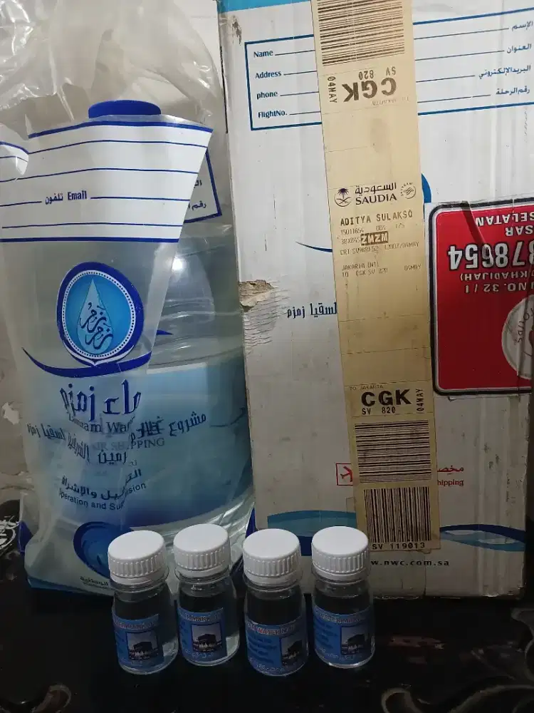 Ready Air zamzam asli dan Bermanfaat bagi kesehatan