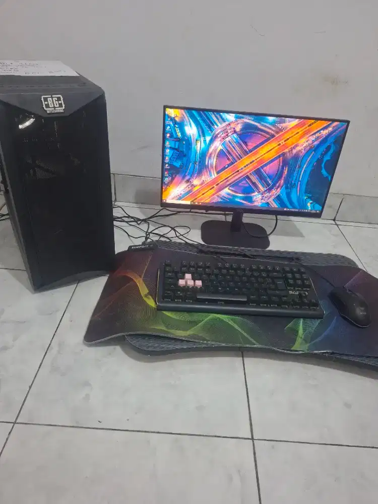 MURAH Pc Gaming Pc Fullset Pc Live Streaming Core i3 gen 9 Gtx 1050 Ti
