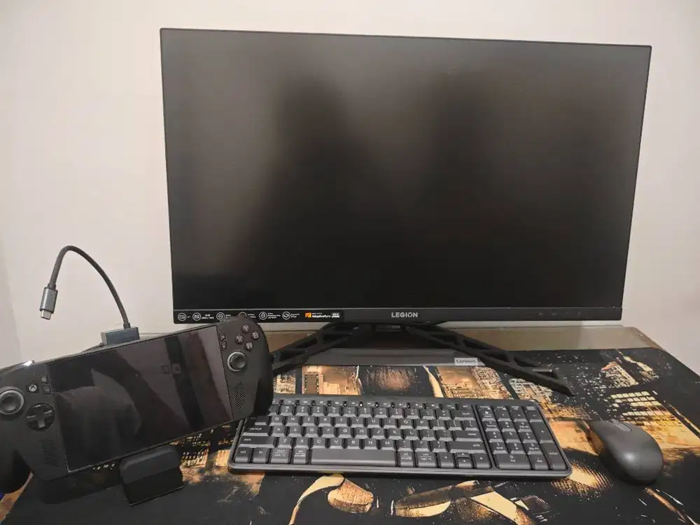 J>>> XBOX ROG ALLY + MONITOR LEGION R27QE
