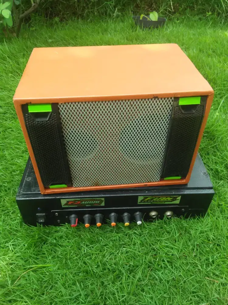 Sound aktif mini suara ulem dan power 5@ double rangkaian full modif