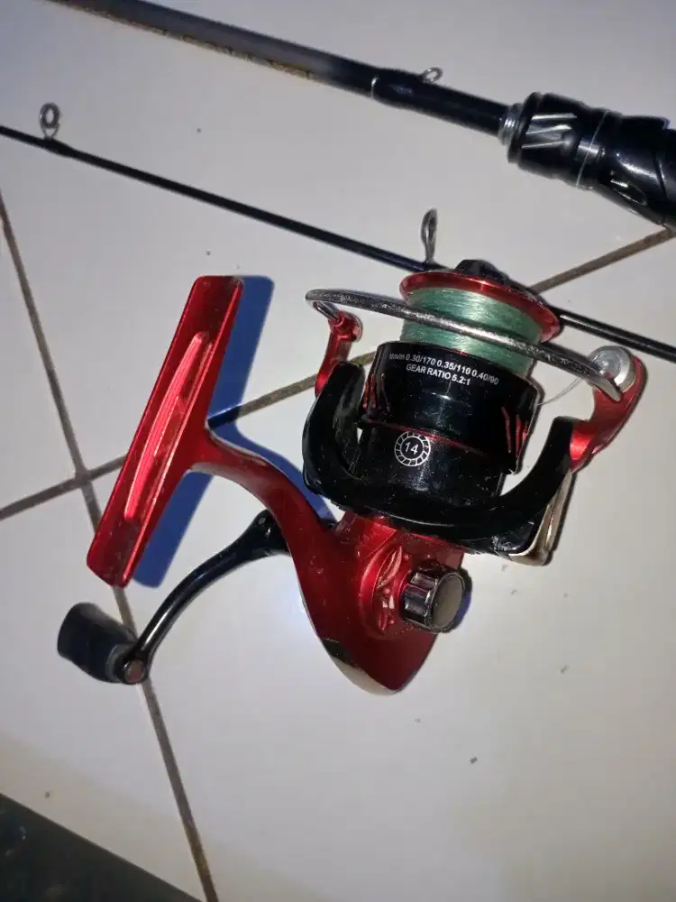 Satu Seat Pancing dan Tas Pancing