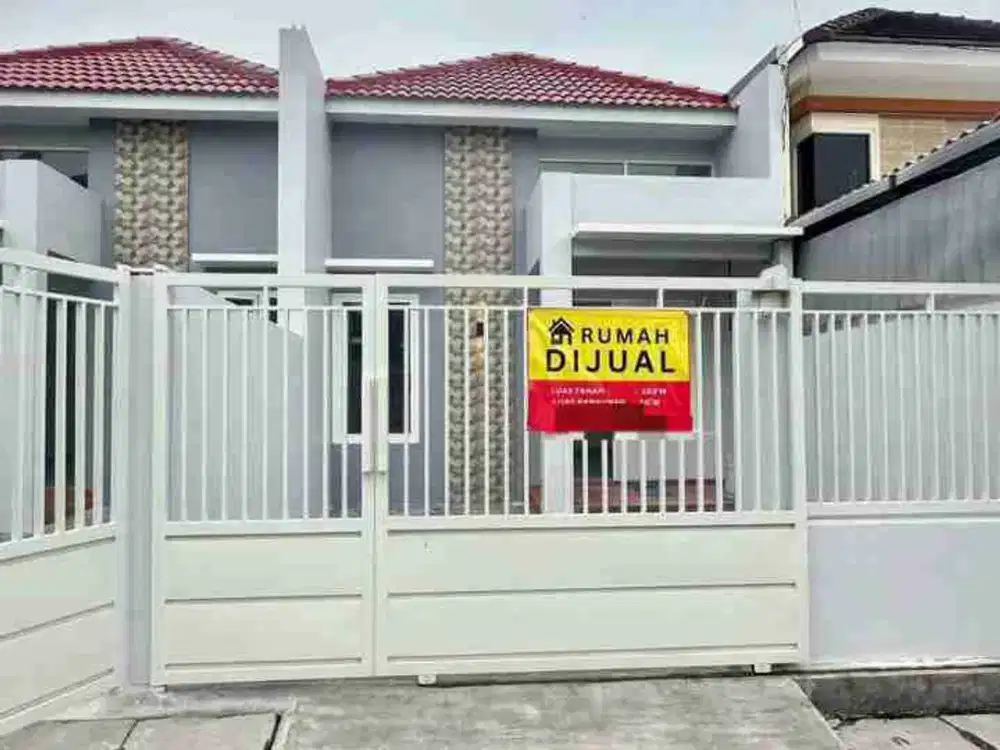 Dijual Rumah Baru Siap Huni Wonorejo Selatan Rungkut