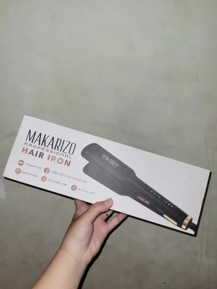 Makarizo Professional Hair Iron, Voltage 100 - 240V