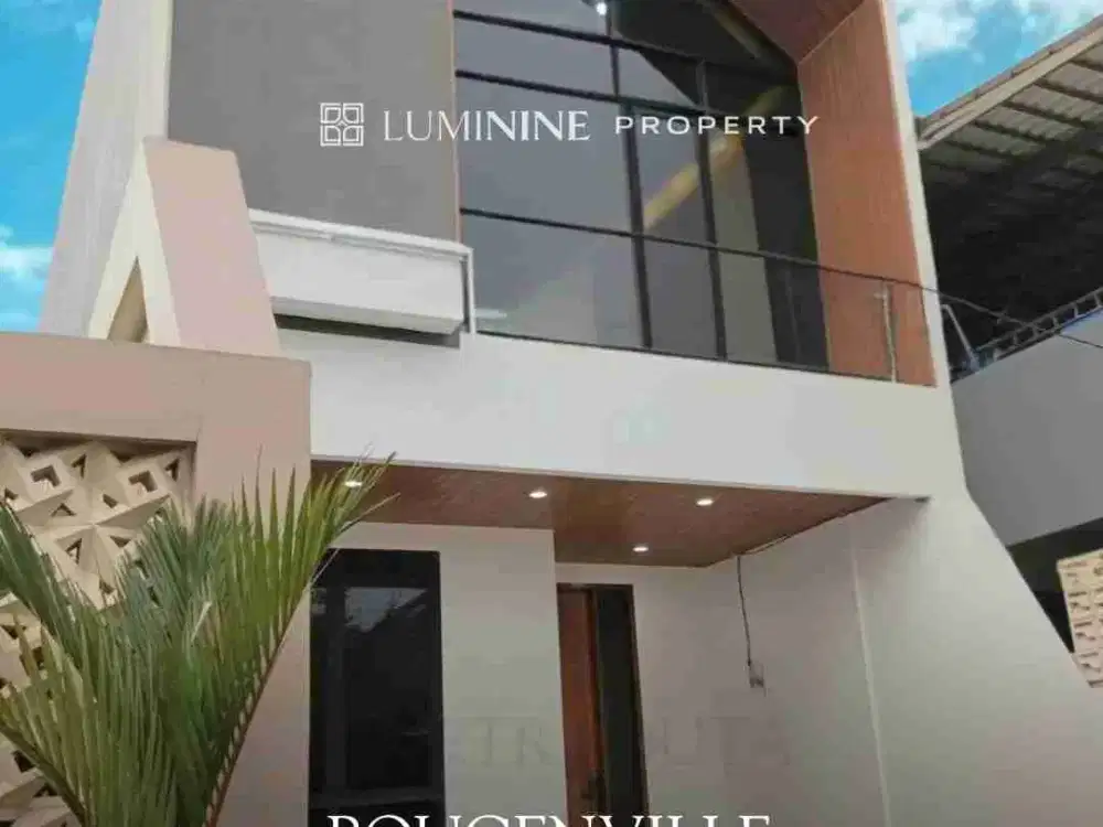 DIJUAL RUMAH BRAND NEW MODERN MINIMALIS DI CLUSTER BOUGENVILLE - GRAHA RAYA, TANGSEL
