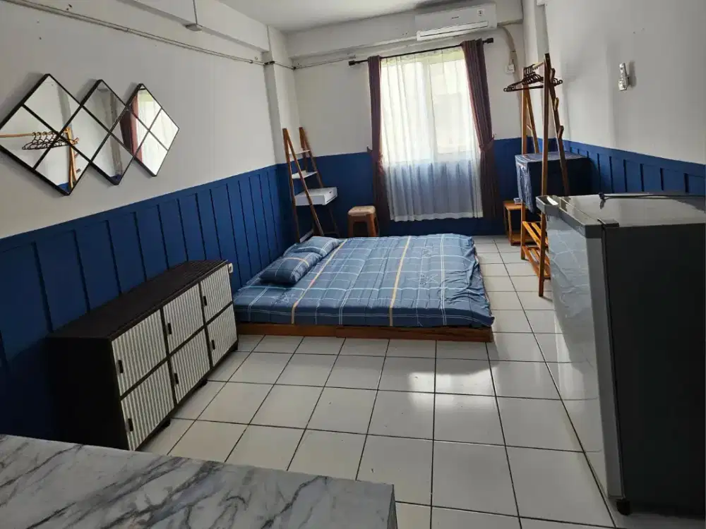 DISEWAKAN APARTEMENT EAST PARK CAKUNG - NYAMAN - FURNISHED - POOL VIEW