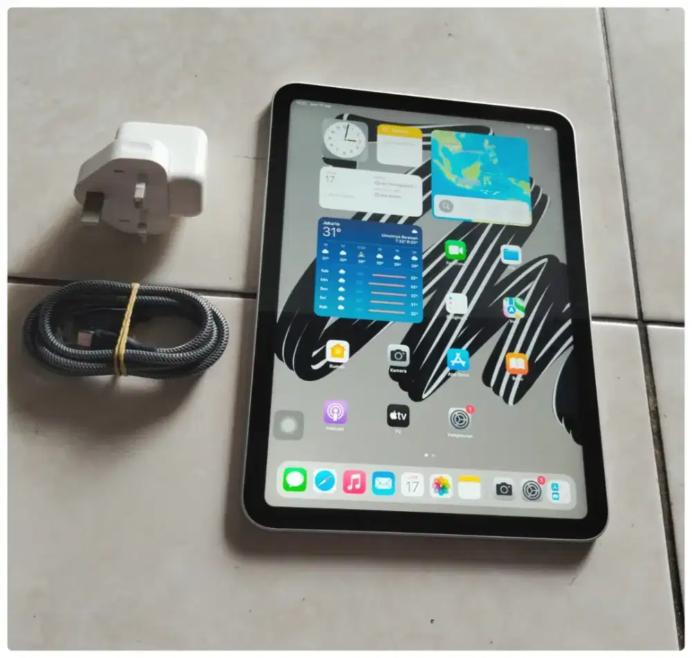 iPad Gen 10 Wifi 64GB Normal Mulus Bebas Reset (bekas iBox)