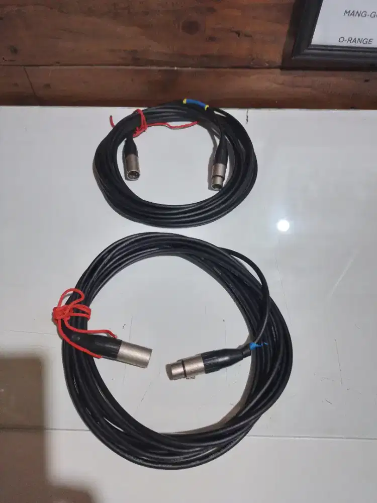 KABEL MIC CANARE ORI JACK AMPHENOL 2 BUAH
