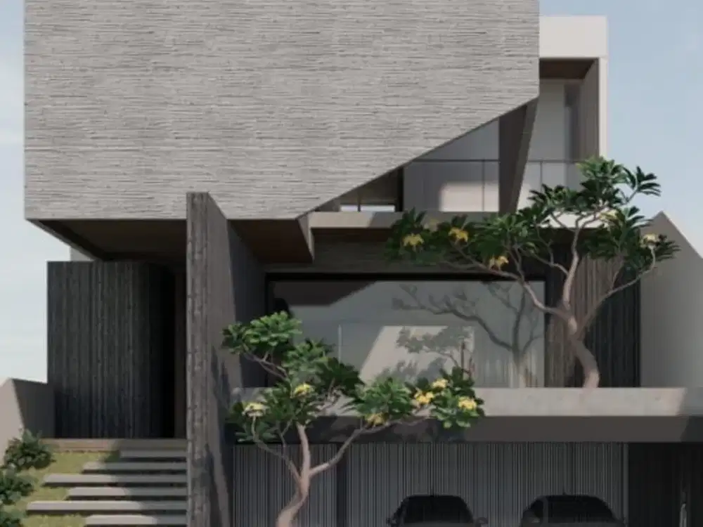 DIJUAL RUMAH RAFFLES GARDEN CITRALAND PRIVATE POOL 4KT KONSEP VILLA