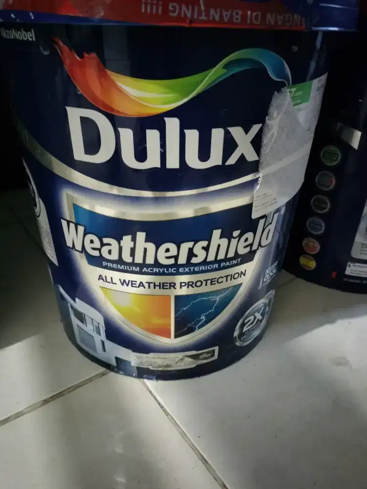 Cat dulux wethershield  15 L platinum grey