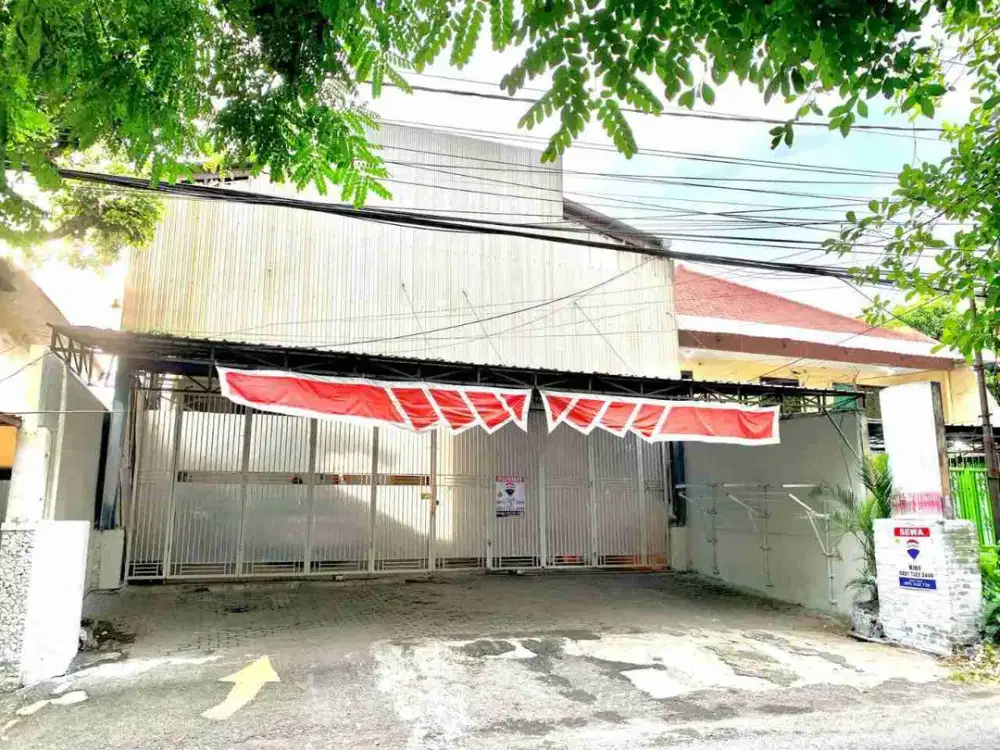 Disewakan Rumah Bratang Bisa untuk Kantor, Salon, Workshop, Dll