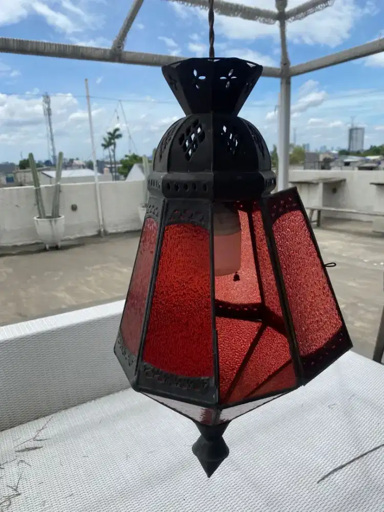 LAMPU GANTUNG MAROKO