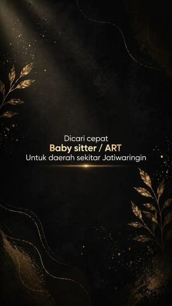 Lowongan kerja baby sitter