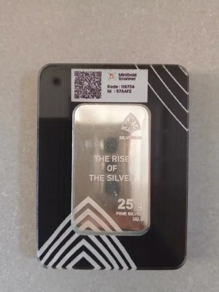Di jual LM Silver Merek Silverium 25 gram