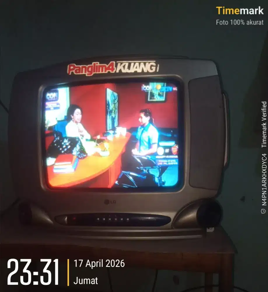 Tv tabung merk LG 14 in