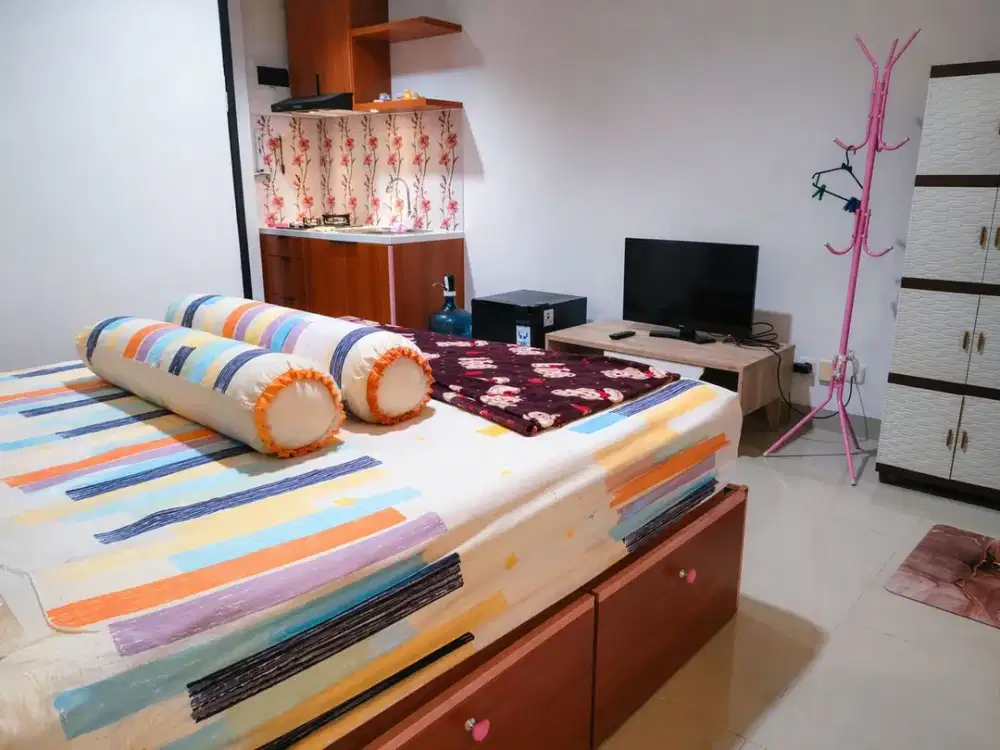 Disewakan Apartemen LRT City Bekasi Eastern Green Studio Furnish Terkoneksi LRT Jatimulya