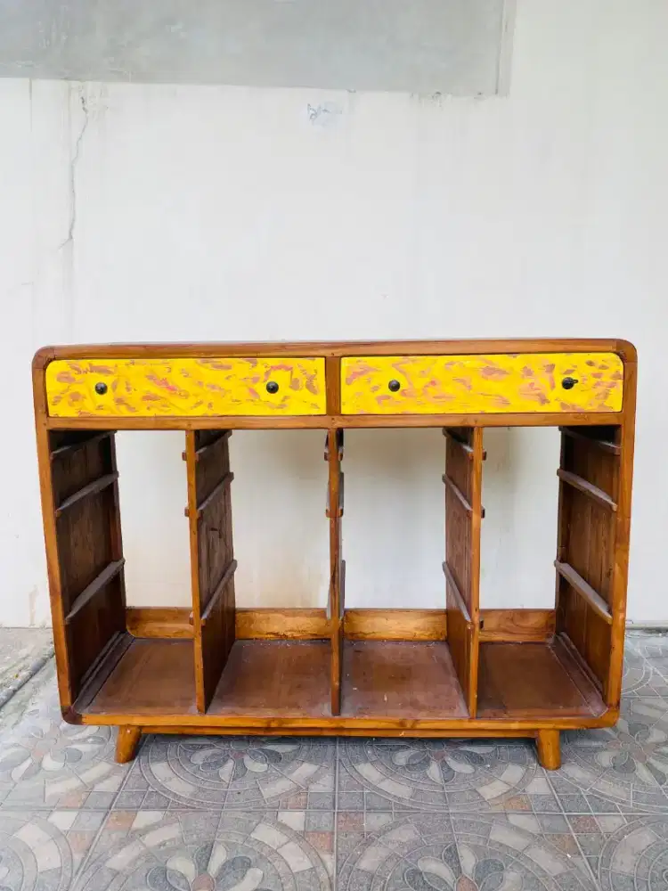 MEJA KONSOL KAYU JATI