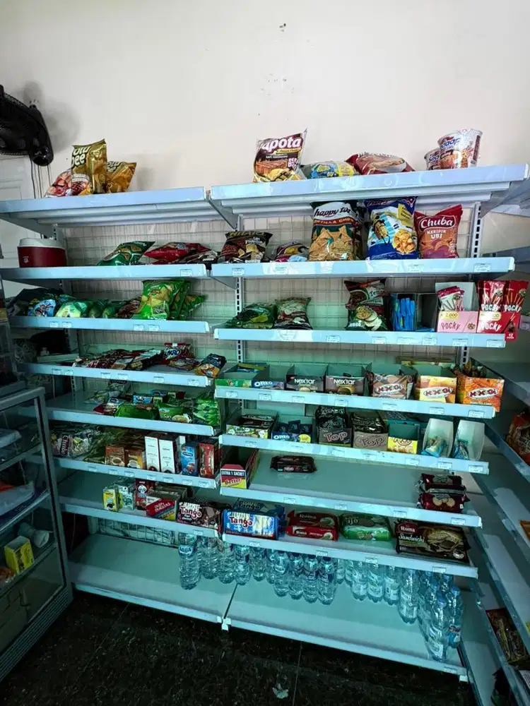 DIJUAL CEPAT – PAKET LENGKAP PERLENGKAPAN MINIMARKET