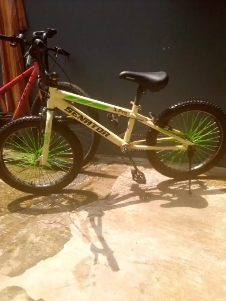 Sepeda BMX ukuran 20 senator ORI ban tebal siap pakai