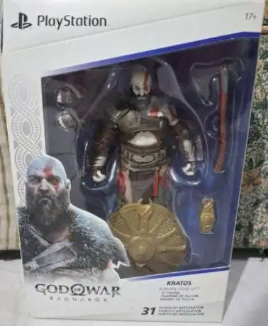 Action Figure Playstation PS God of War Ragnarok Kratos Dan Atreus