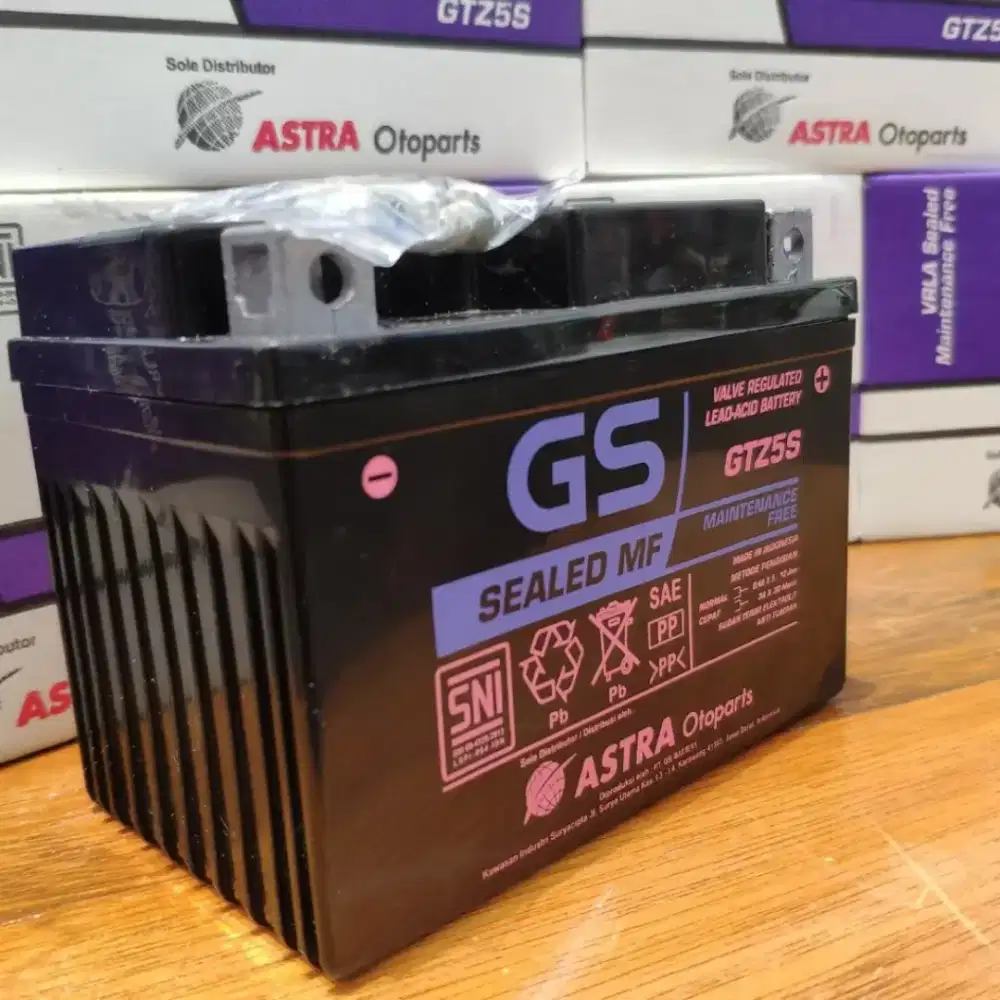 Aki/Accu GTZ5S GS Astra Otoparts