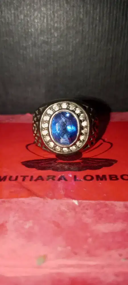 Jual CEPAT Batu Blue Safir Cutting Natural (NEGO)