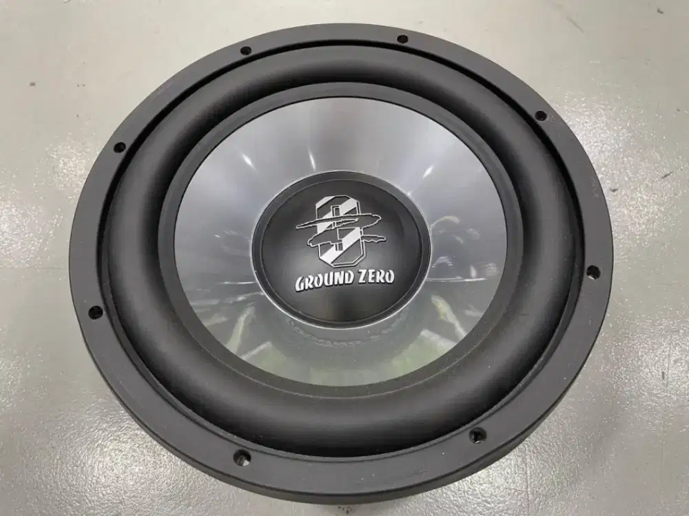 Ground Zero l GZIW 300X-II 12 inci subwoofer speaker audio original