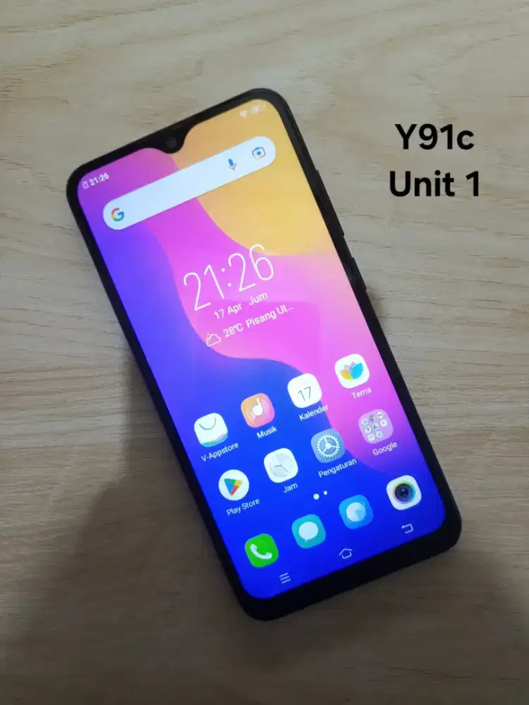 Vivo Y91c 2/32 Normal 100% Unit 1 - HP Bekas Handphone Second Murah