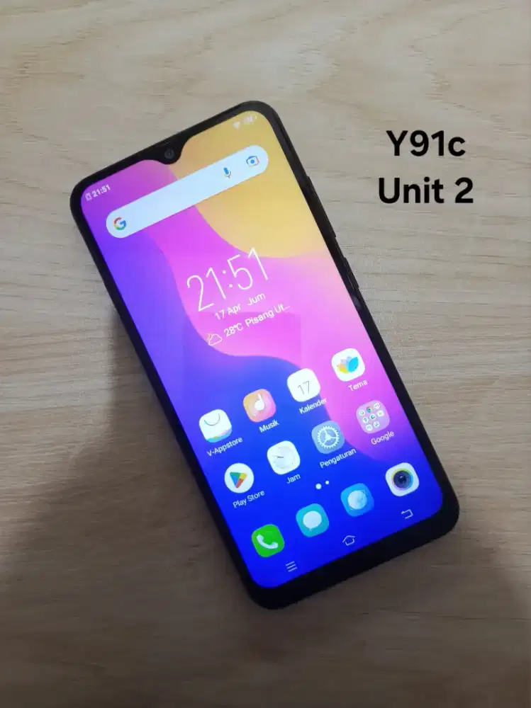 Vivo Y91c 2/32 Normal 100% Unit 2 - HP Bekas Handphone Second Murah