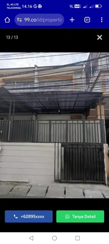 Perumahan bojong residence. rawa buaya