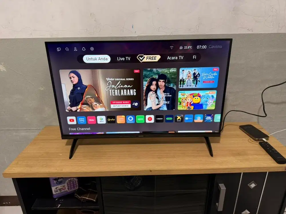 Android tv 32 inch 32s3u mulus no minus