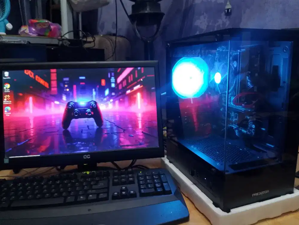 Pc livestreaming olshop poin blank